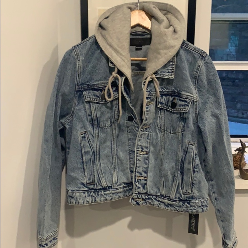 Blank NYC Sorry Bout It Denim Jacket BNWT